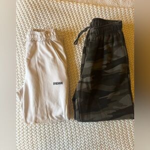 Gymshark Joggers & Target Camo Sweatpants